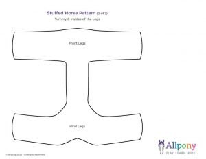 free stuffed horse pattern